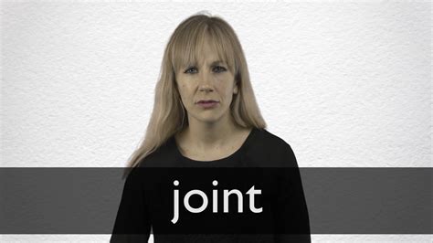 How to pronounce JOINT in English .